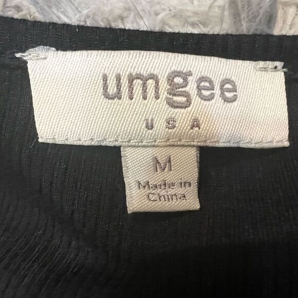 Umgee Black Ruffle Extender Tank Size M - Picture 5 of 6